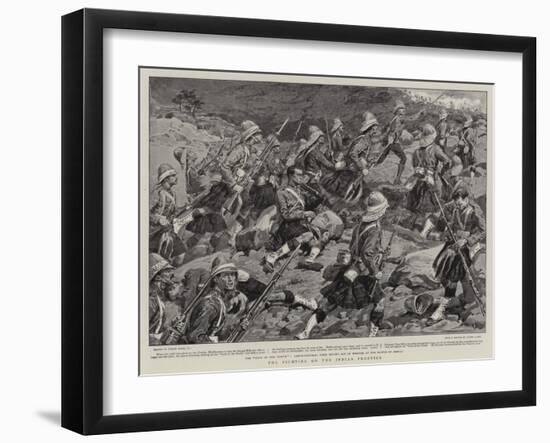 The Fighting on the Indian Frontier-Frank Dadd-Framed Giclee Print