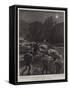 The Fighting on the Indian Frontier-Joseph Nash-Framed Stretched Canvas