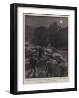 The Fighting on the Indian Frontier-Joseph Nash-Framed Giclee Print