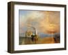 The Fighting Temeraire, 1838-J M W Turner-Framed Giclee Print