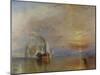 The Fighting Temeraire, 1839-J M W Turner-Mounted Art Print