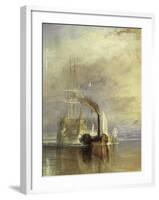 The Fighting Temeraire - Detail-J M W Turner-Framed Giclee Print