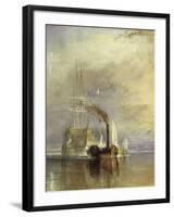 The Fighting Temeraire - Detail-J M W Turner-Framed Giclee Print