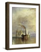The Fighting Temeraire - Detail-J M W Turner-Framed Giclee Print