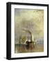 The Fighting Temeraire - Detail-J M W Turner-Framed Giclee Print