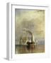 The Fighting Temeraire - Detail-J M W Turner-Framed Giclee Print