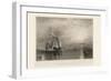 The Fighting Téméraire, engraved by Willmore-Joseph Mallord William Turner-Framed Giclee Print