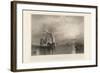 The Fighting Téméraire, engraved by Willmore-Joseph Mallord William Turner-Framed Giclee Print