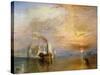 The "Fighting Temeraire" Tugged to Her Last Berth to be Broken Up, Before 1839-J^ M^ W^ Turner-Stretched Canvas