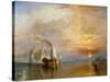 The "Fighting Temeraire" Tugged to Her Last Berth to be Broken Up, Before 1839-J^ M^ W^ Turner-Stretched Canvas