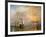 The "Fighting Temeraire" Tugged to Her Last Berth to be Broken Up, Before 1839-J^ M^ W^ Turner-Framed Giclee Print