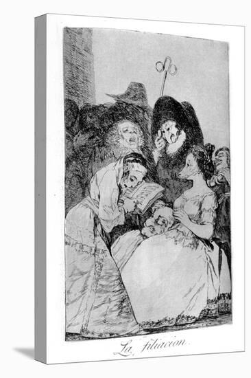 The Filiation, 1799-Francisco de Goya-Stretched Canvas