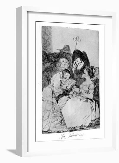 The Filiation, 1799-Francisco de Goya-Framed Premium Giclee Print