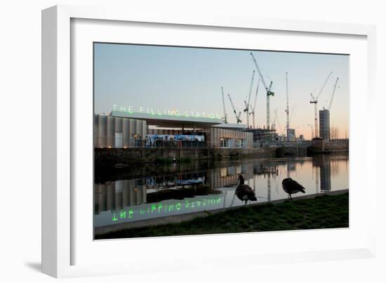 The Filling Station-Tim Kahane-Framed Photographic Print