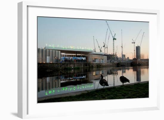 The Filling Station-Tim Kahane-Framed Photographic Print