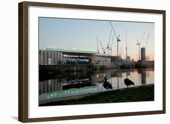 The Filling Station-Tim Kahane-Framed Photographic Print