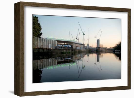 The Filling Station-Tim Kahane-Framed Photographic Print