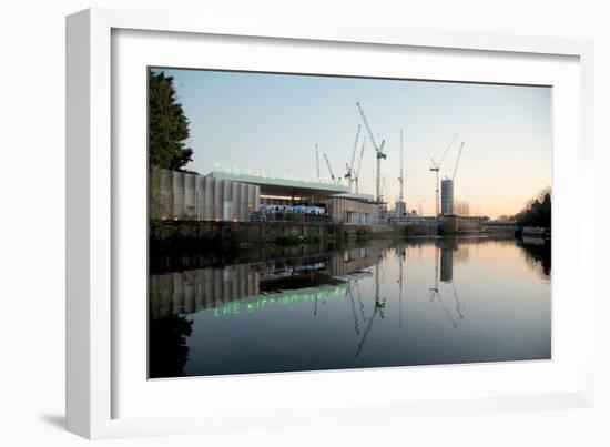 The Filling Station-Tim Kahane-Framed Photographic Print