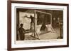 The Filming of King Kong-J. Simont-Framed Premium Giclee Print