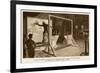 The Filming of King Kong-J. Simont-Framed Art Print