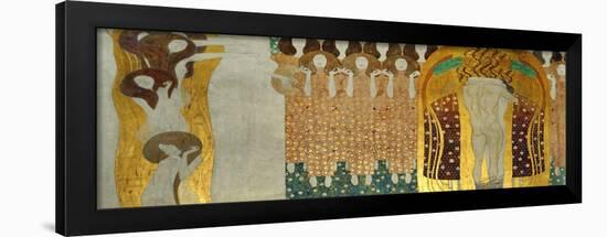 The Final Chorus of Beethoven's 9th Symphony-Gustav Klimt-Framed Giclee Print