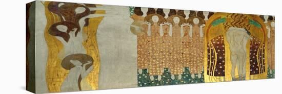 The Final Chorus of Beethoven's 9th Symphony-Gustav Klimt-Stretched Canvas