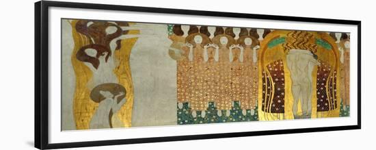 The Final Chorus of Beethoven's 9th Symphony-Gustav Klimt-Framed Giclee Print