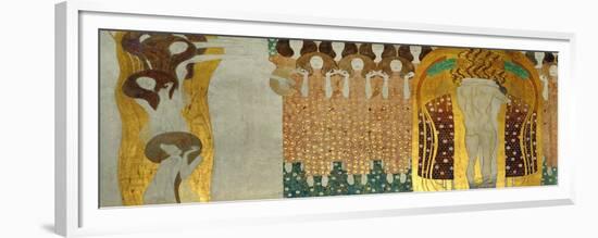 The Final Chorus of Beethoven's 9th Symphony-Gustav Klimt-Framed Giclee Print