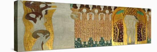 The Final Chorus of Beethoven's 9th Symphony-Gustav Klimt-Stretched Canvas