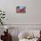 The final flight of the Space Shuttle Columbia flies on 9/21/12 over US Flags at Peperdine Unive...-null-Mounted Photographic Print displayed on a wall