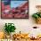 The final flight of the Space Shuttle Columbia flies on 9/21/12 over US Flags at Peperdine Unive...-null-Framed Photographic Print displayed on a wall