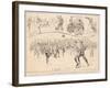 The Final for the Association Cup at Kennington Oval-null-Framed Giclee Print