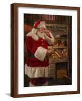 The Final Inspection-Santa’s Workshop-Framed Giclee Print