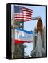 The Final Mission of Space Shuttle Endeavour Sts-134 on Pad 39A at Cape Canaveral, Florida, Usa-Maresa Pryor-Framed Stretched Canvas