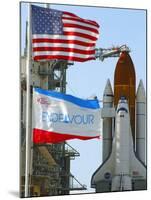 The Final Mission of Space Shuttle Endeavour Sts-134 on Pad 39A at Cape Canaveral, Florida, Usa-Maresa Pryor-Mounted Photographic Print
