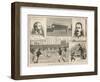 The Final of the Football Association Challenge Cup: The Old Etonians Beaten by Blackburn Olympic-null-Framed Art Print
