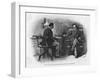 The Final Problem, Holmes Shows Watson His Bleeding Knuckles-null-Framed Art Print