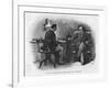 The Final Problem, Holmes Shows Watson His Bleeding Knuckles-null-Framed Art Print