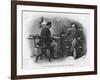 The Final Problem, Holmes Shows Watson His Bleeding Knuckles-null-Framed Art Print