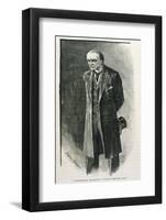 The Final Problem the Evil Professor Moriarty-Sidney Paget-Framed Photographic Print