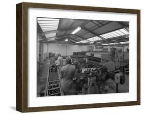 The Final Process of Bottling Beer, Ward and Sons Bottling Plant, Swinton, South Yorkshire, 1960-Michael Walters-Framed Photographic Print