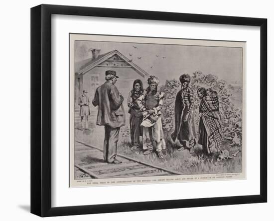 The Final Stage in the Extermination of the Buffalo-William T. Maud-Framed Giclee Print