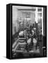 The Final Stages of Bottling Whisky at Wiley and Co, Sheffield, South Yorkshire, 1960-Michael Walters-Framed Stretched Canvas