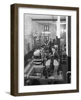 The Final Stages of Bottling Whisky at Wiley and Co, Sheffield, South Yorkshire, 1960-Michael Walters-Framed Photographic Print