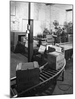 The Final Stages of Bottling Whisky at Wiley and Co, Sheffield, South Yorkshire, 1960-Michael Walters-Mounted Photographic Print