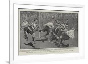 The Final Tie for the Football Association Cup at the Crystal Palace-Frank Gillett-Framed Giclee Print