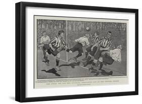 The Final Tie for the Football Association Cup at the Crystal Palace-Frank Gillett-Framed Giclee Print