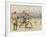 The Final Tie of the Association Cup Competition at Kennington Oval, 1892-null-Framed Giclee Print