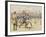 The Final Tie of the Association Cup Competition at Kennington Oval, 1892-null-Framed Giclee Print