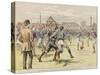 The Final Tie of the Association Cup Competition at Kennington Oval, 1892-null-Stretched Canvas